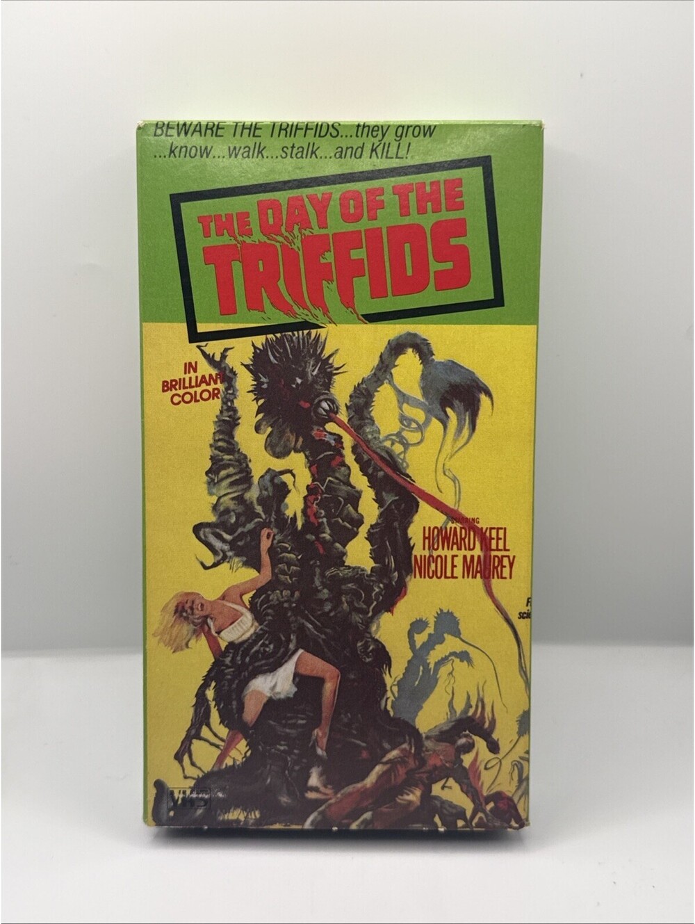 The Day of the Triffids (VHS 1985 Goodtimes Home Video) Sci-Fi/Horror Monster